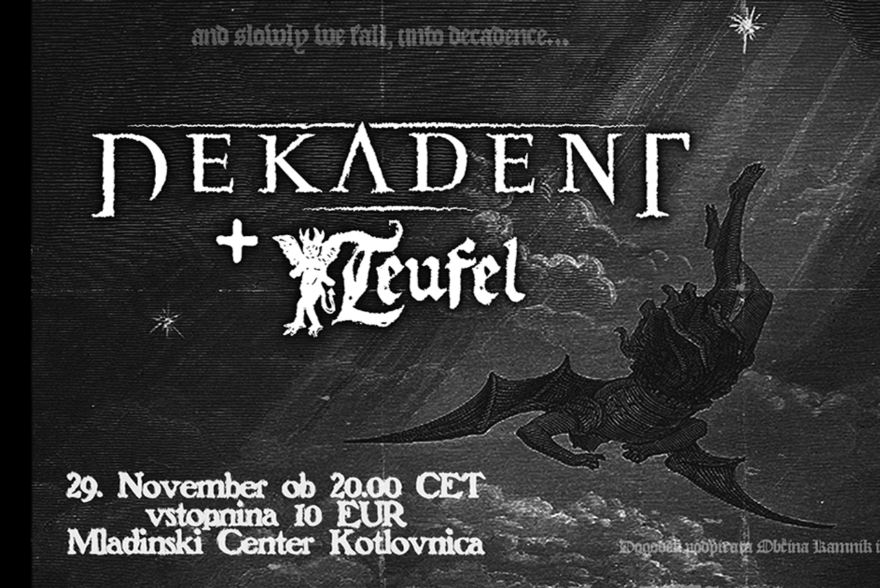 Metal koncert: Dekadent in Teufel