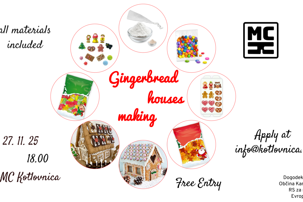 Delavnica izdelave medenih hišk