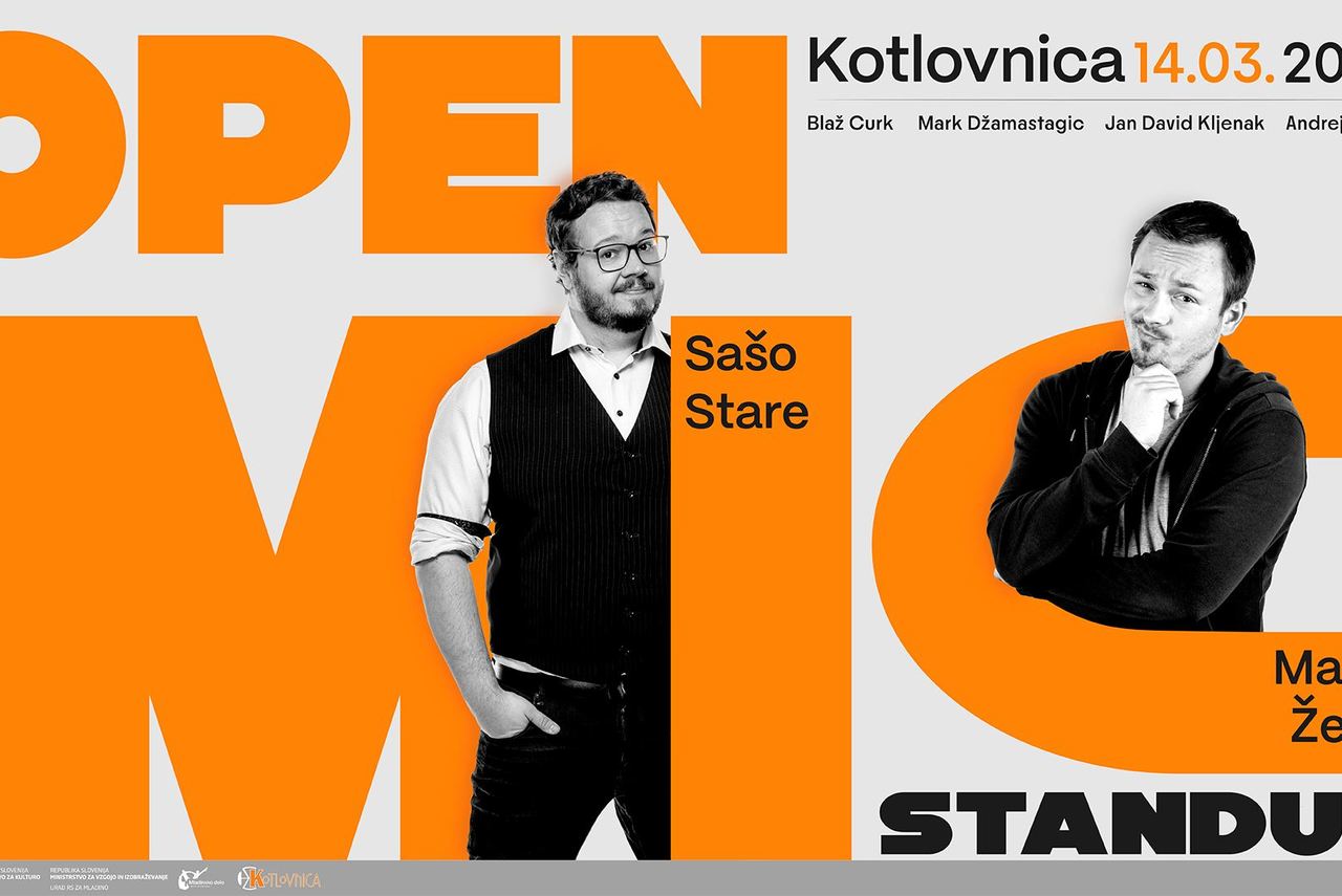 Kotlovniški standup: Open mic