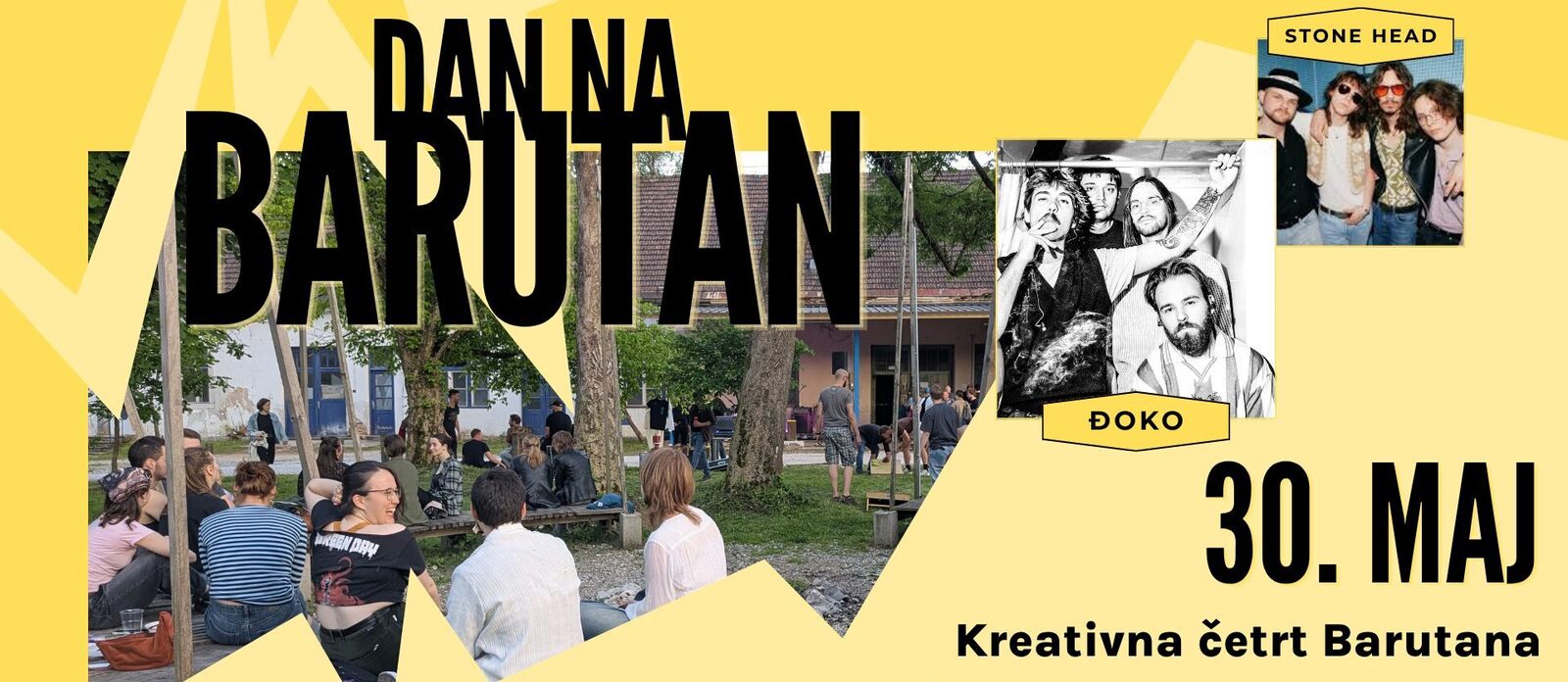 Dan na Barutan / koncert Đoko & Stone Head
