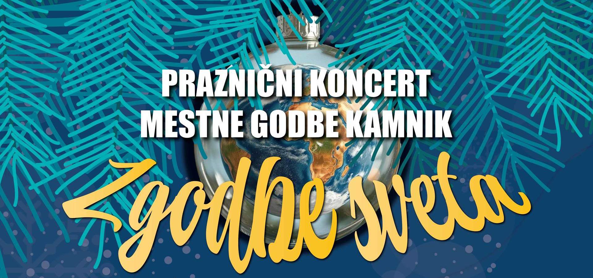 Zgodbe sveta: praznični koncert Mestne godbe Kamnik