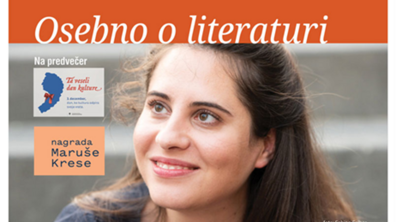 Osebno o literaturi: Ana Svetel in zbirka novel Steklene stene