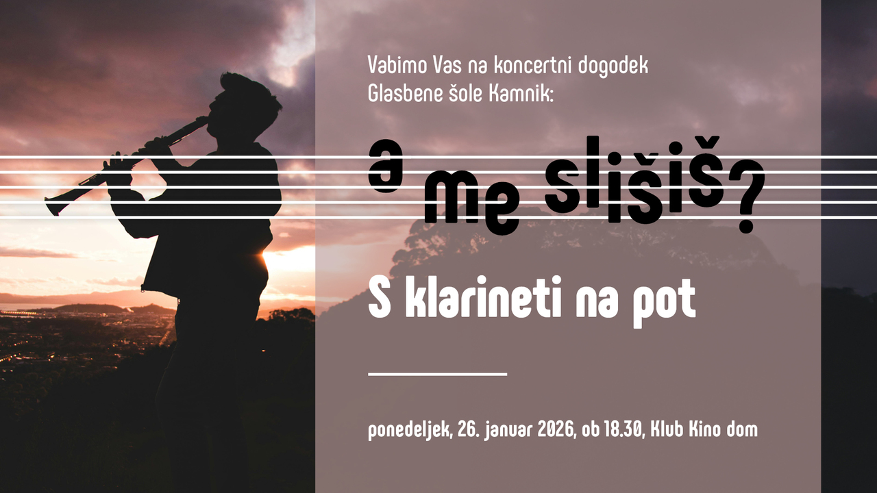 A me slišiš? - S klarineti na pot