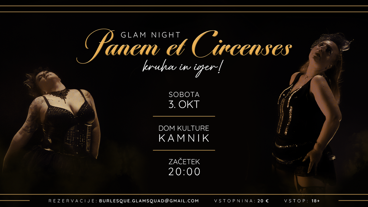 Glam Squad Burlesque: Panem et Circences