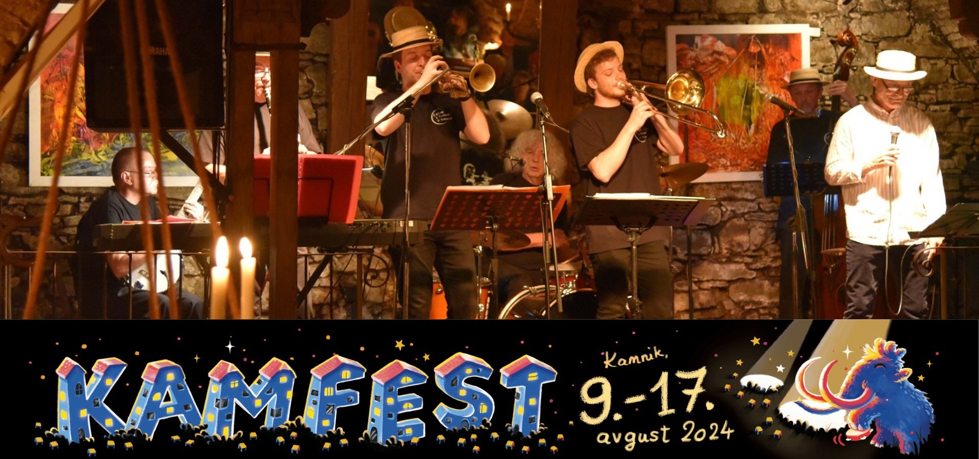 Kamfest 2024 // Celjski Dixieland ansambel // ponedeljek, 12.8.