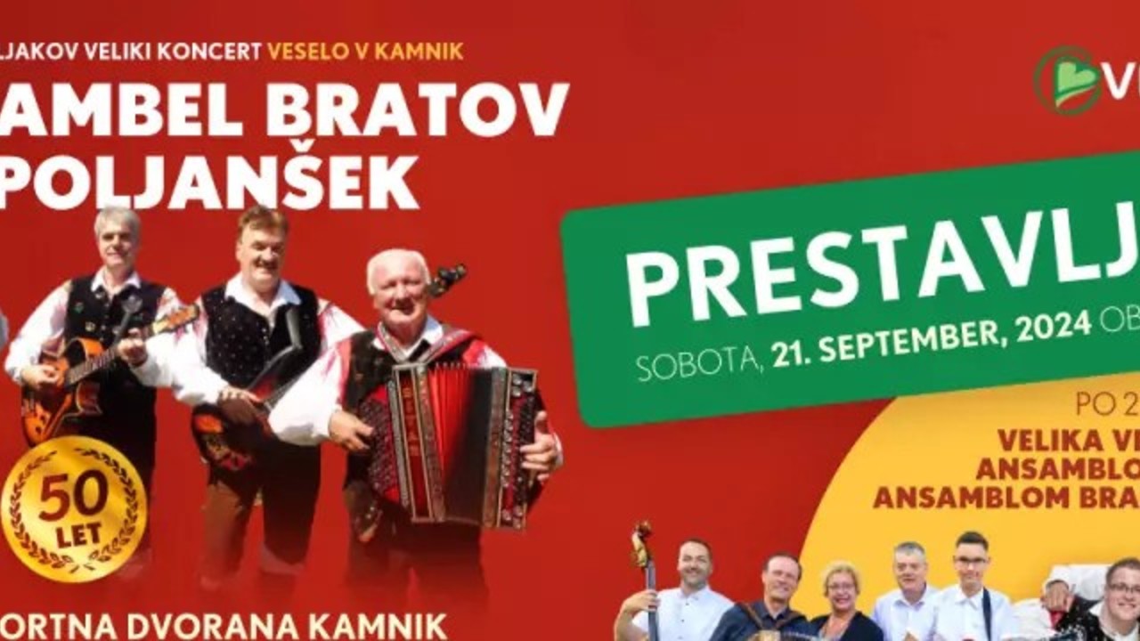 Ansambel bratov Poljanšek 50 let