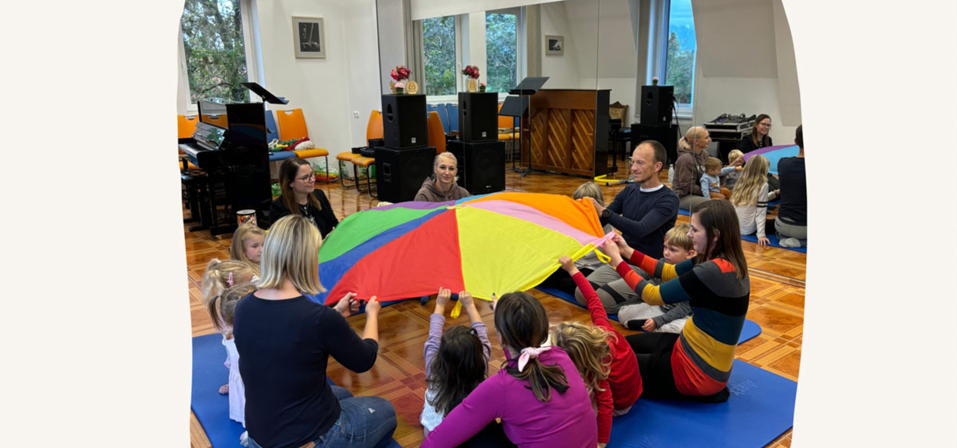 Glasbene ustvarjalnice za malčke od 2. do 6. leta