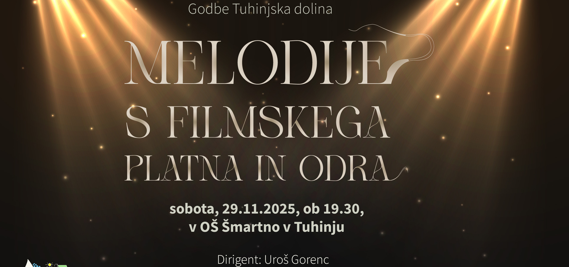 8. celovečerni koncert Godbe Tuhinjska dolina: Melodije s filmskega platna in odra