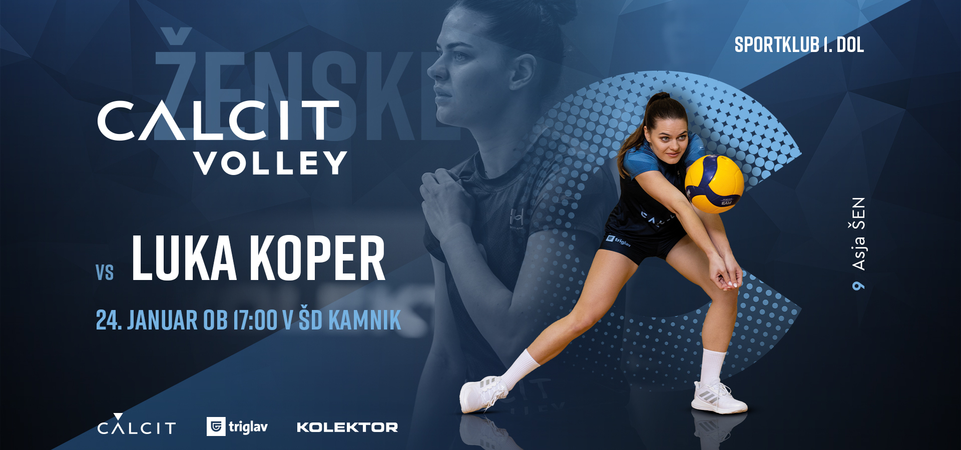  Calcit volley (ž) vs Luka Koper Volley