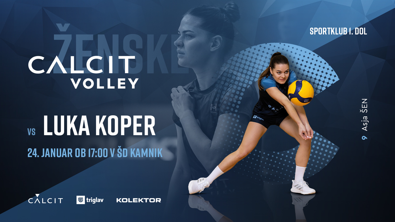  Calcit volley (ž) vs Luka Koper Volley