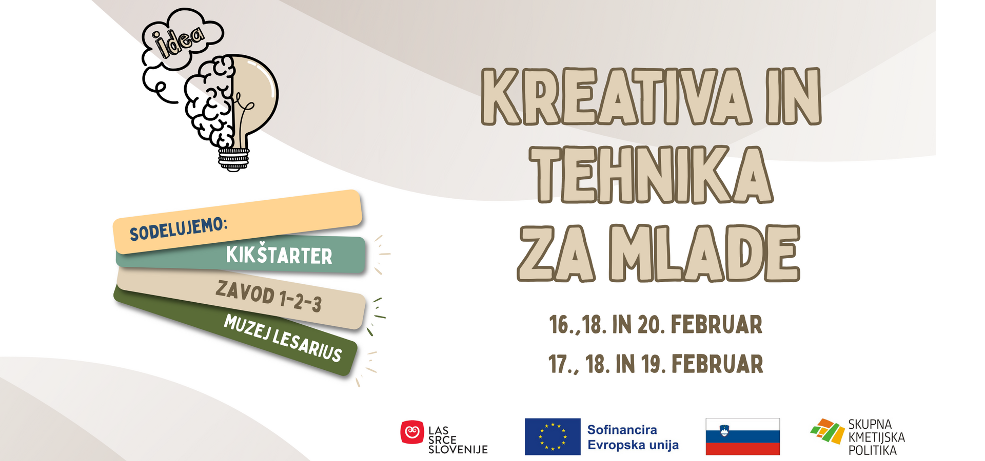 Kreativa in tehnika za mlade- glasba