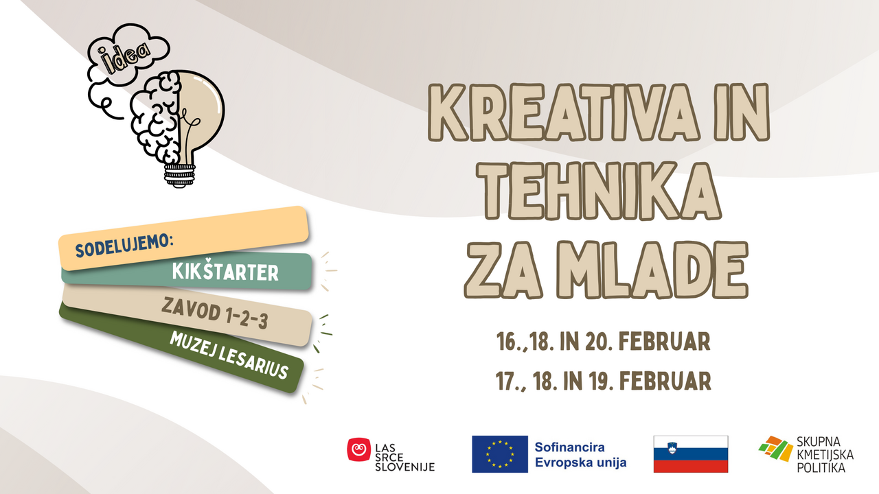 Kreativa in tehnika za mlade- glasba