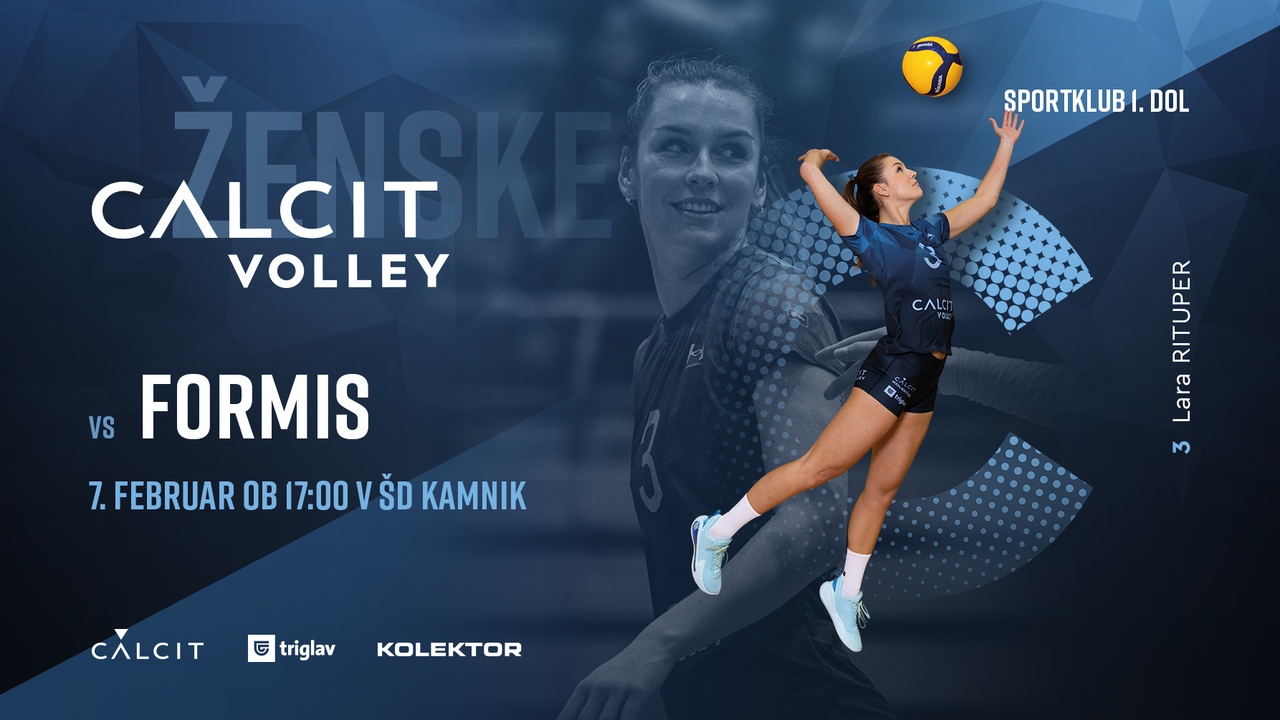 Calcit Volley (m) vs Formis Hoče