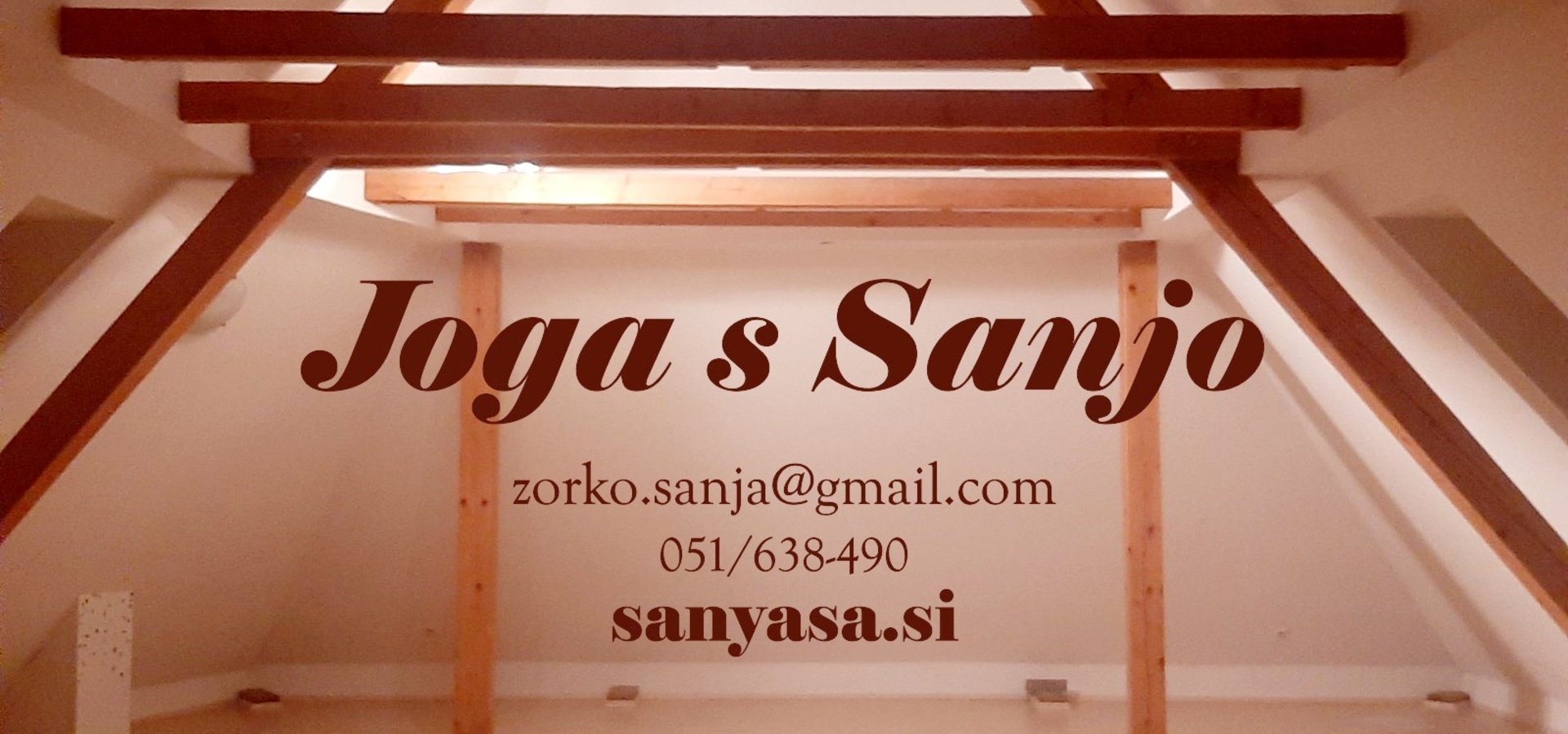 Joga s Sanjo; Mekinjski samostan; pon., sre. 19:00-20:00