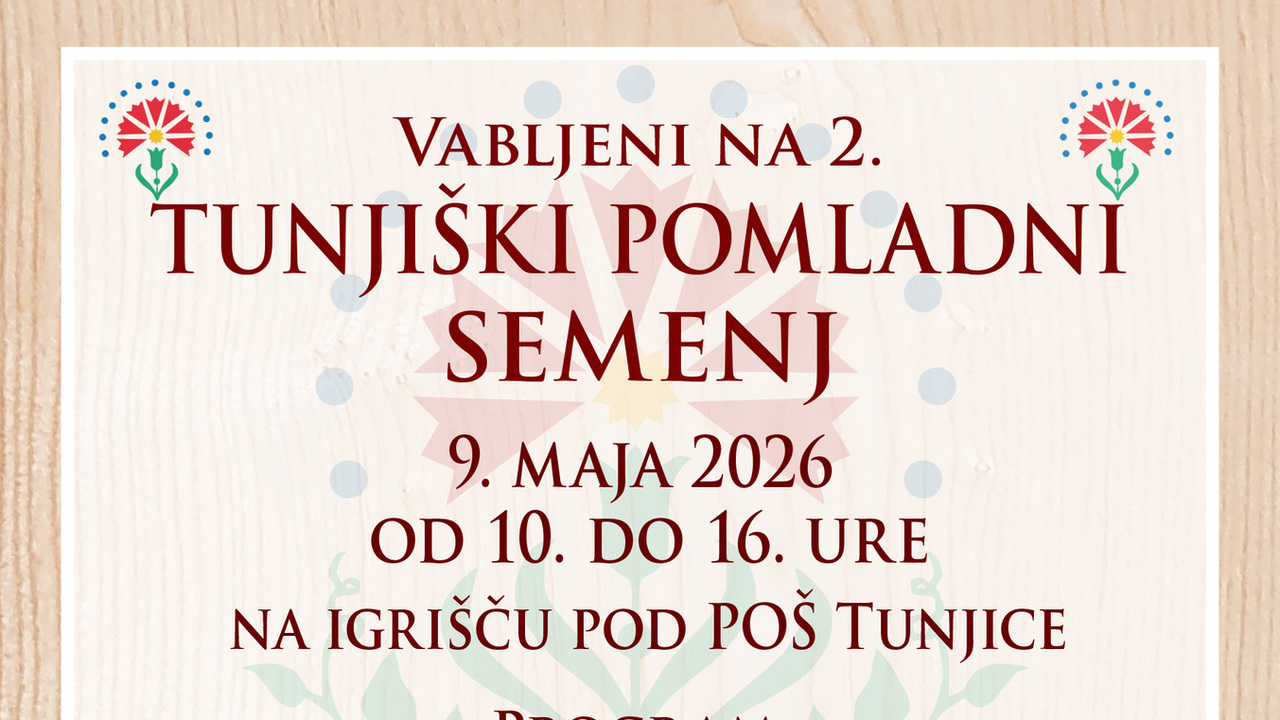 2. Tunjiški pomladni semenj