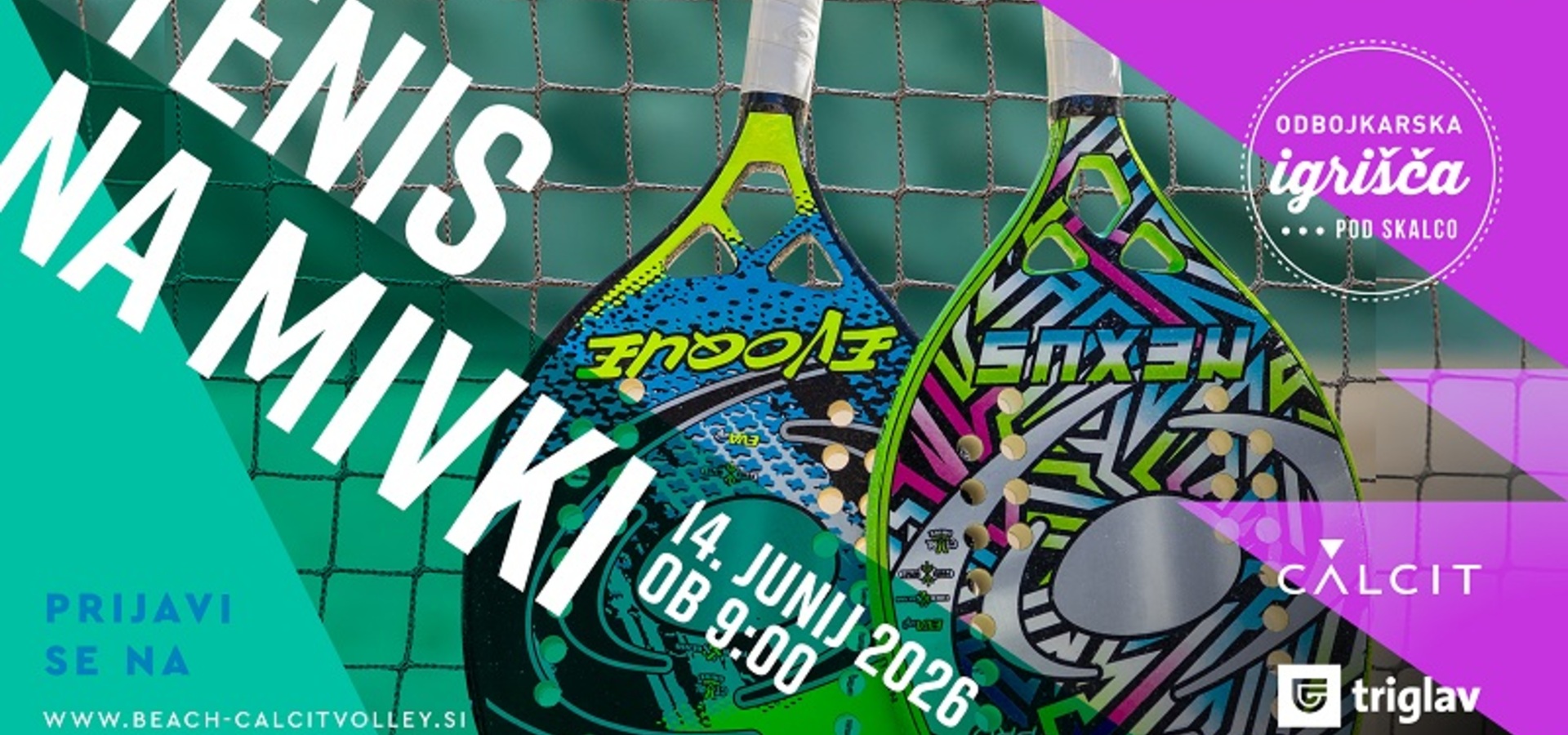 Tenis na mivki POD SKALCO 2026