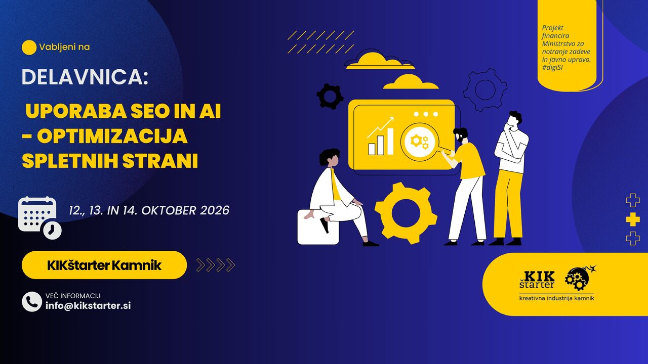 Uporaba SEO in AI – optimizacija tvoje spletne strani