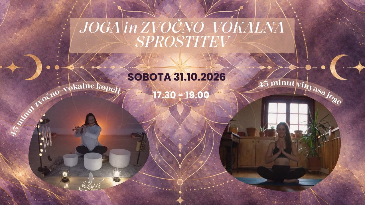 Joga in zvočno-vokalna kopel