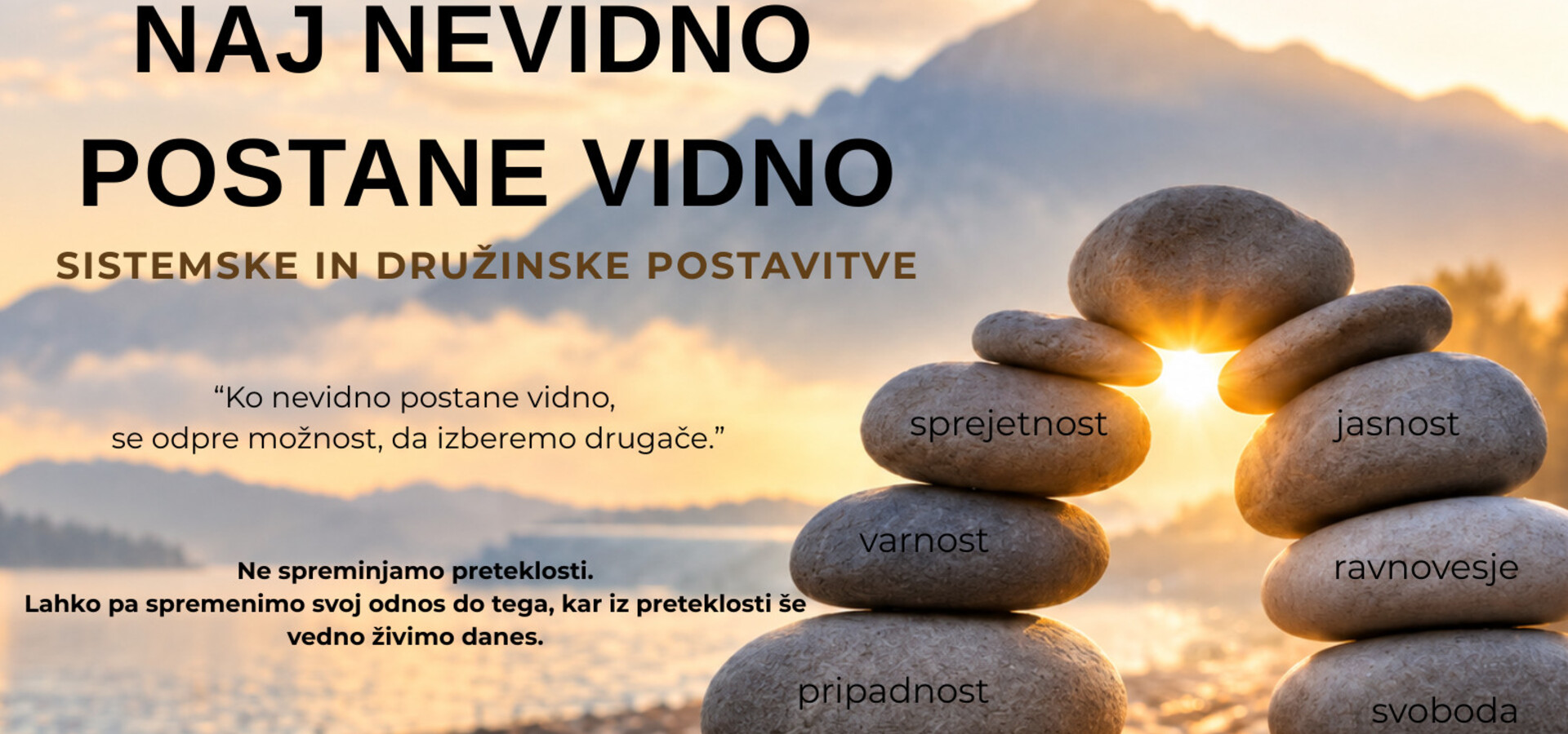 Sistemske in družinske postavitve | Koledar prireditev